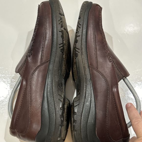 Dansko Brown Leather Loafers - Picture 8 of 13